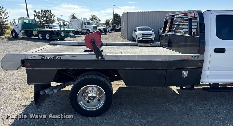 image for item EG1741 2017 Ford F450 Super Duty XL bale bed pickup truck