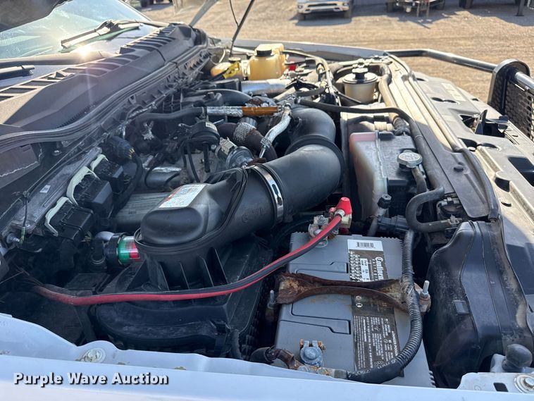 image for item EG1741 2017 Ford F450 Super Duty XL bale bed pickup truck