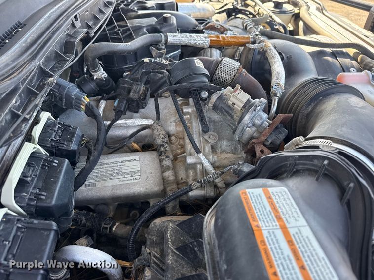 image for item EG1741 2017 Ford F450 Super Duty XL bale bed pickup truck