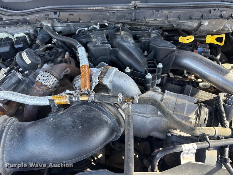 image for item EG1741 2017 Ford F450 Super Duty XL bale bed pickup truck