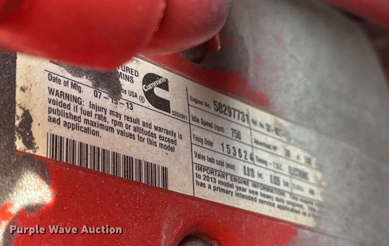 image for item EG1746 2014 Freightliner Business Class M2 box truck