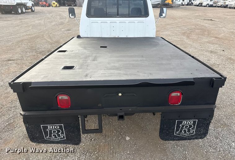 image for item EG1750 1994 Ford F350 XL flatbed pickup truck