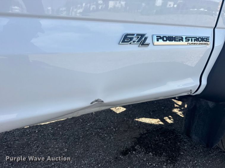 image for item EG1758 2019 Ford F550 Super Duty XL pickup truck cab and chassis