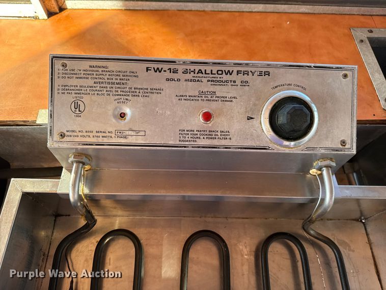 image for item EG1766 2006 Show Me Fabrication Inc. concession trailer