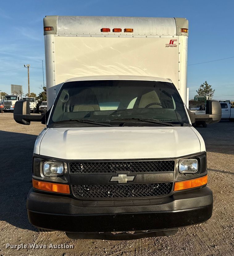 image for item EG1767 2012 Chevrolet Express box truck