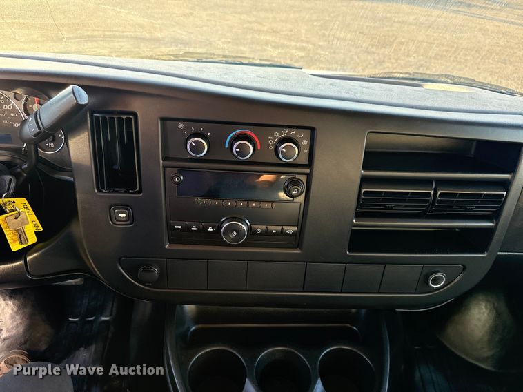 image for item EG1767 2012 Chevrolet Express box truck