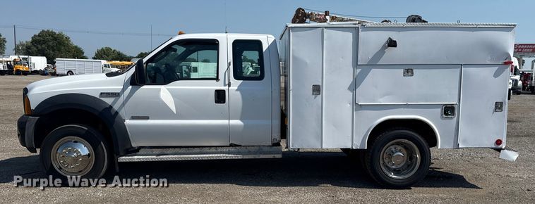image for item EG6095 2007 Ford F550 Super Duty utility / service truck