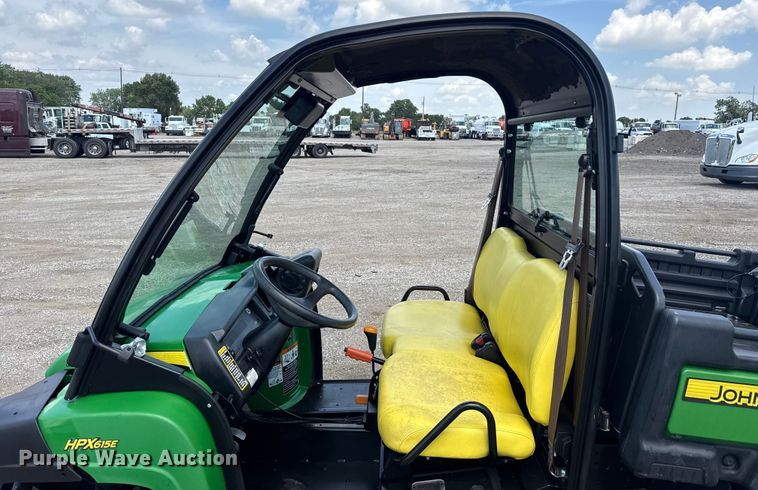 image for item EG6136 2018 John Deere Gator HPX615E utility vehicle