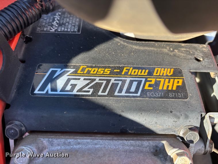 image for item EJ7722 Kubota ZG227A ZTR lawn mower