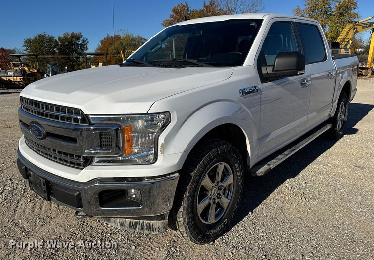 image for item EN0708 2020 Ford F150 XLT SuperCrew pickup truck