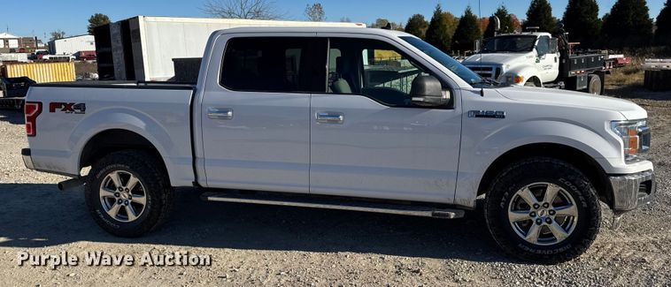 image for item EN0708 2020 Ford F150 XLT SuperCrew pickup truck