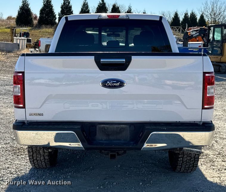 image for item EN0708 2020 Ford F150 XLT SuperCrew pickup truck