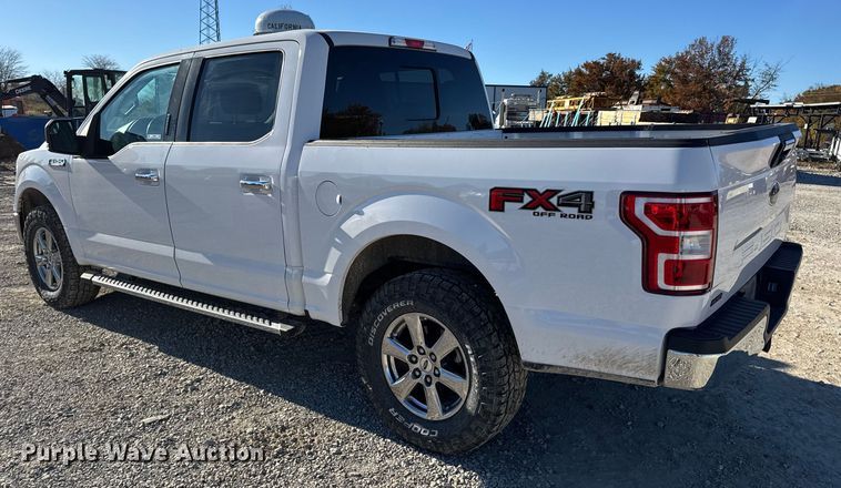 image for item EN0708 2020 Ford F150 XLT SuperCrew pickup truck