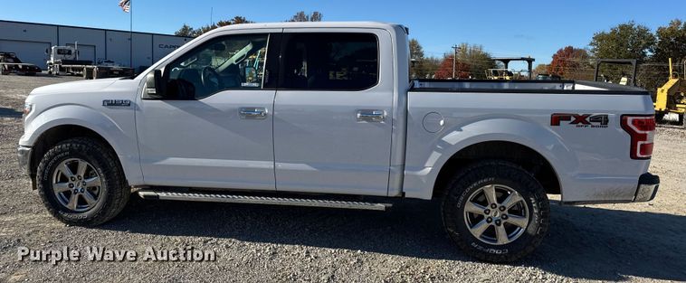 image for item EN0708 2020 Ford F150 XLT SuperCrew pickup truck