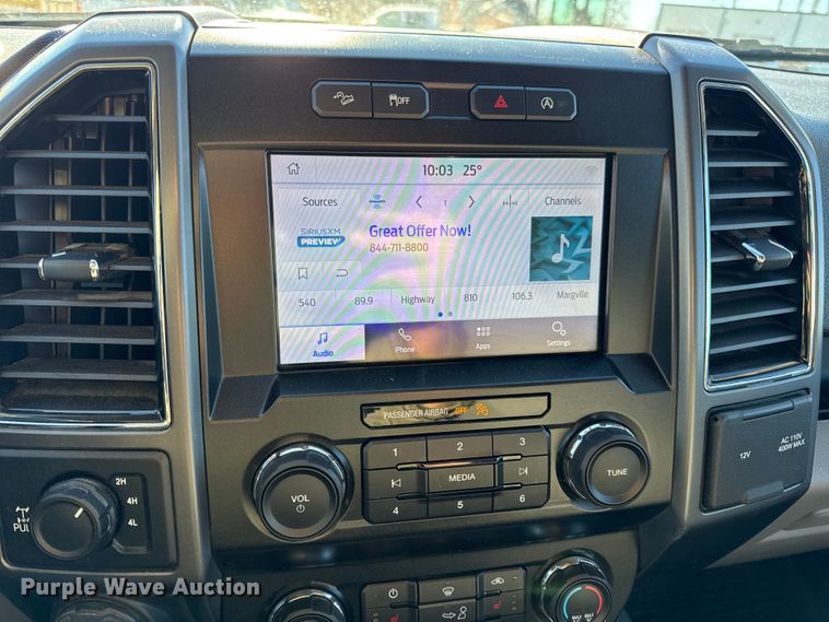 image for item EN0708 2020 Ford F150 XLT SuperCrew pickup truck