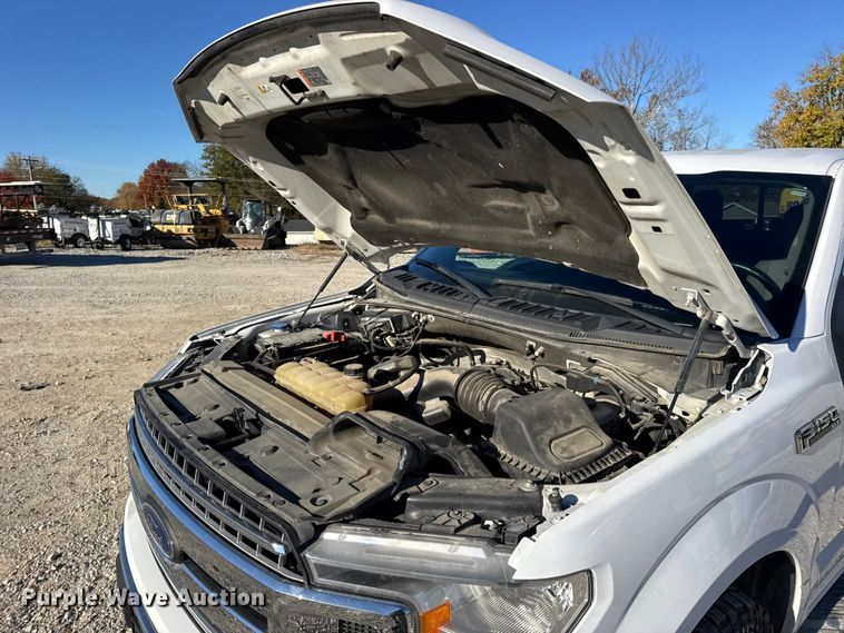 image for item EN0708 2020 Ford F150 XLT SuperCrew pickup truck