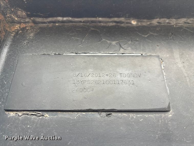 image for item EN5766 2012 Starlite equipment trailer