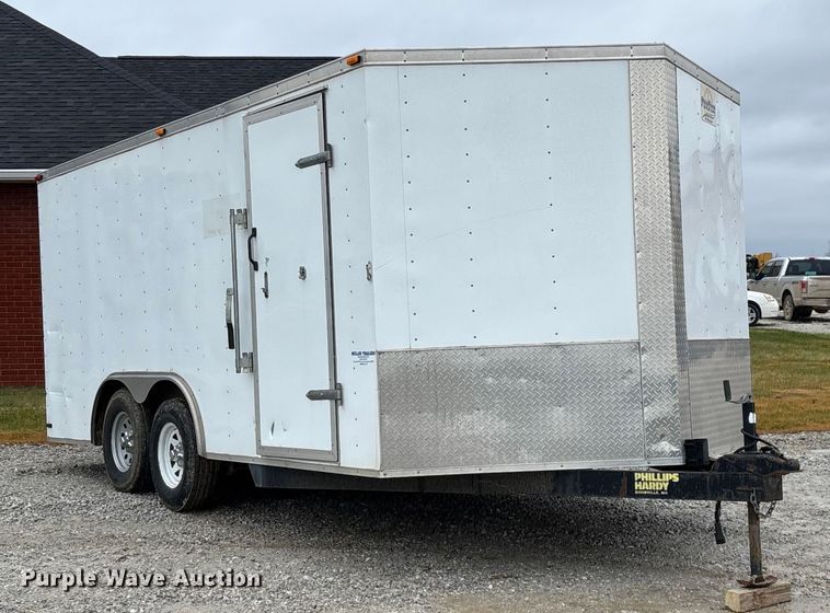 image for item EN5842 2016 MTPA Pro Star Windbreaker enclosed cargo trailer