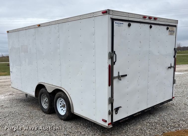 image for item EN5842 2016 MTPA Pro Star Windbreaker enclosed cargo trailer