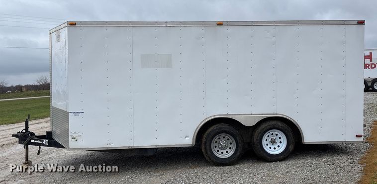 image for item EN5842 2016 MTPA Pro Star Windbreaker enclosed cargo trailer