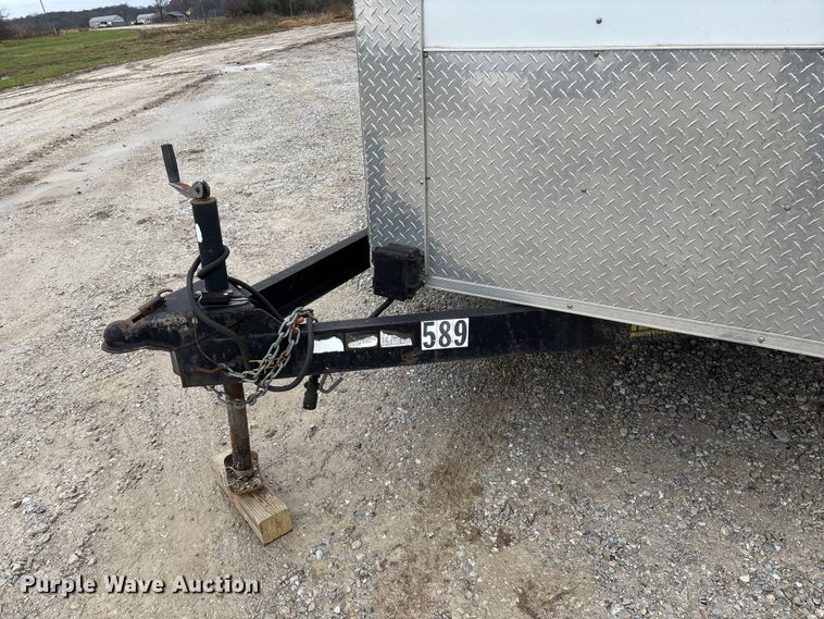 image for item EN5842 2016 MTPA Pro Star Windbreaker enclosed cargo trailer