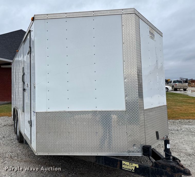 image for item EN5842 2016 MTPA Pro Star Windbreaker enclosed cargo trailer