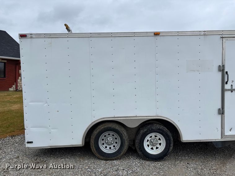 image for item EN5842 2016 MTPA Pro Star Windbreaker enclosed cargo trailer