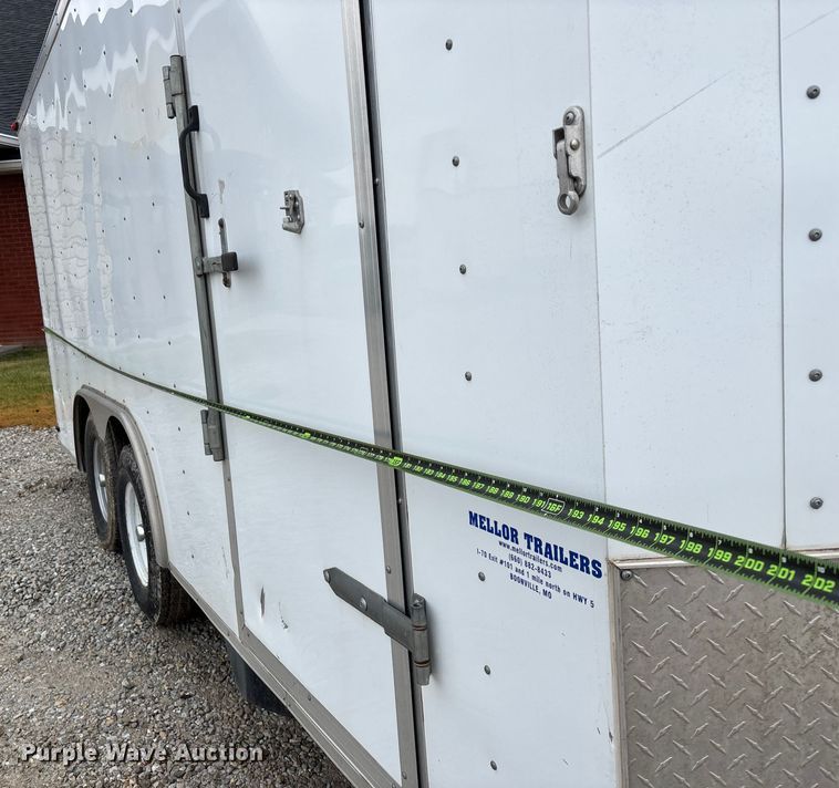 image for item EN5842 2016 MTPA Pro Star Windbreaker enclosed cargo trailer