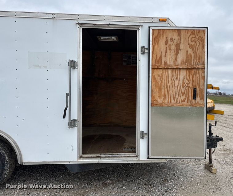 image for item EN5842 2016 MTPA Pro Star Windbreaker enclosed cargo trailer