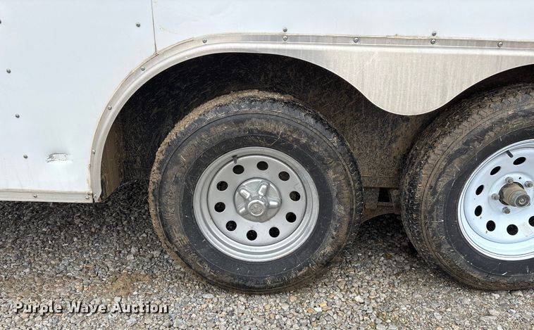 image for item EN5842 2016 MTPA Pro Star Windbreaker enclosed cargo trailer