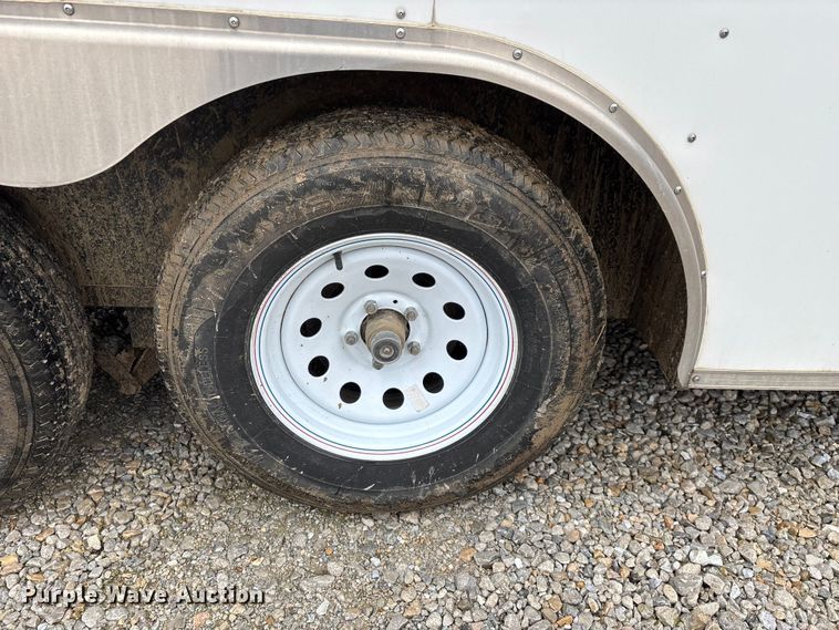 image for item EN5842 2016 MTPA Pro Star Windbreaker enclosed cargo trailer