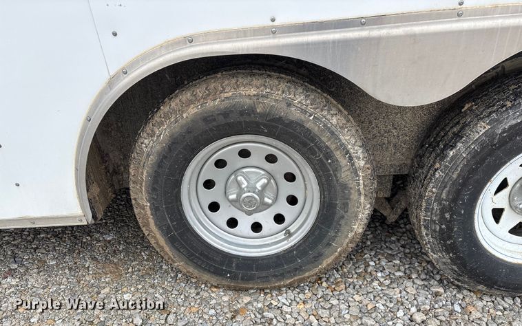 image for item EN5842 2016 MTPA Pro Star Windbreaker enclosed cargo trailer