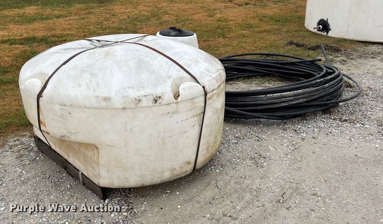 image for item EN5853 Ace Roto-Mold  poly tank and soaker hose