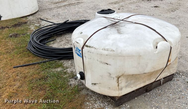 image for item EN5853 Ace Roto-Mold  poly tank and soaker hose