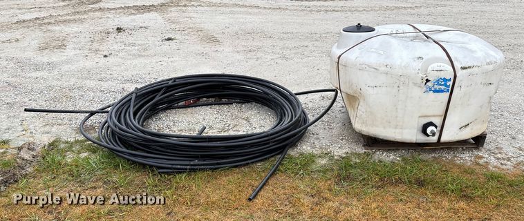 image for item EN5853 Ace Roto-Mold  poly tank and soaker hose