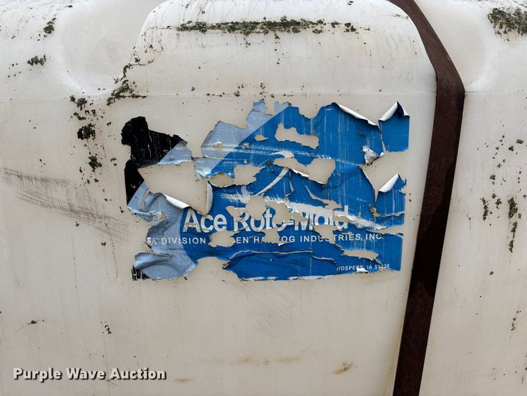 image for item EN5853 Ace Roto-Mold  poly tank and soaker hose