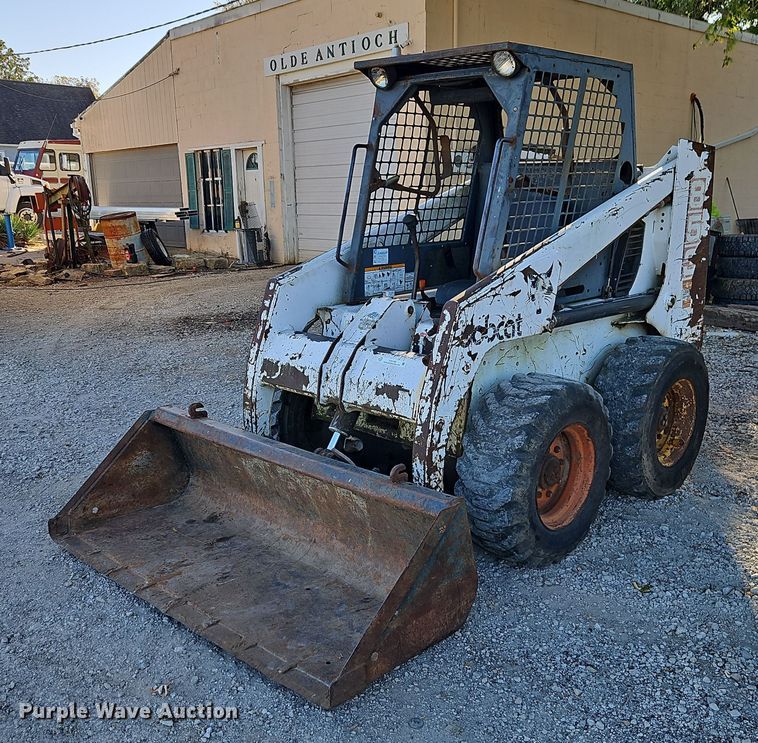 MINI CARGADOR SOBRE RUEDAS 1994 BOBCAT 853