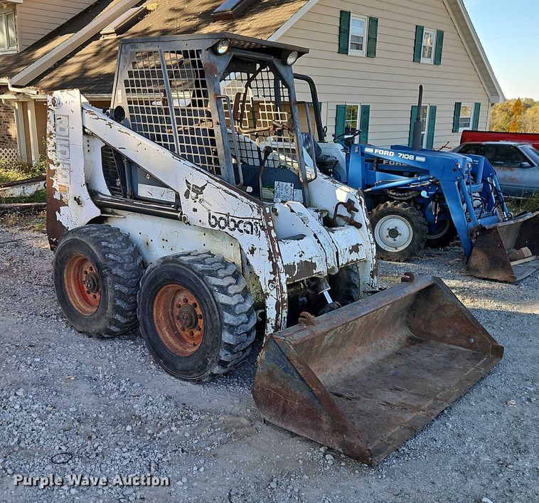 MINI CARGADOR SOBRE RUEDAS 1994 BOBCAT 853