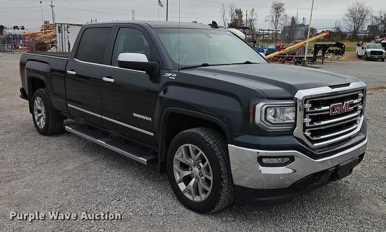 image for item EO4828 2018 GMC Sierra 1500 SLT Crew Cab pickup truck