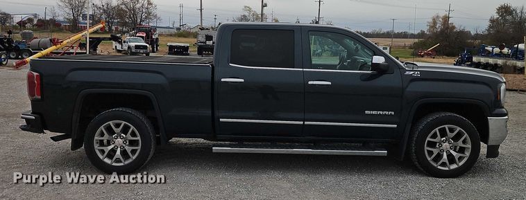image for item EO4828 2018 GMC Sierra 1500 SLT Crew Cab pickup truck