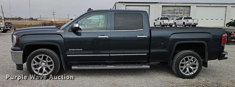 image for item EO4828 2018 GMC Sierra 1500 SLT Crew Cab pickup truck
