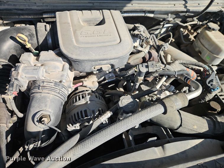 image for item EO4829 2014 Chevrolet Silverado 3500HD utility bed pickup truck