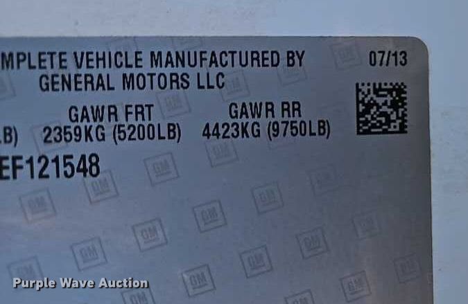 image for item EO4829 2014 Chevrolet Silverado 3500HD utility bed pickup truck