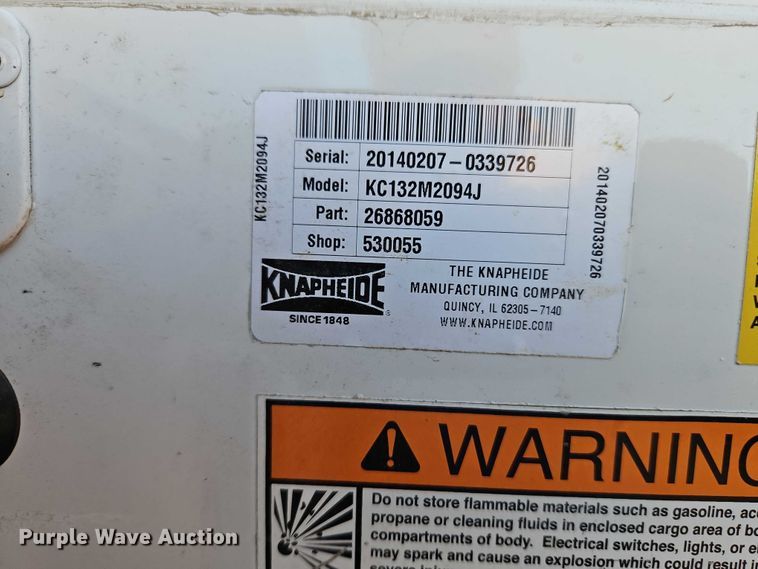 image for item EO4837 2014 RAM 5500 utility / service truck