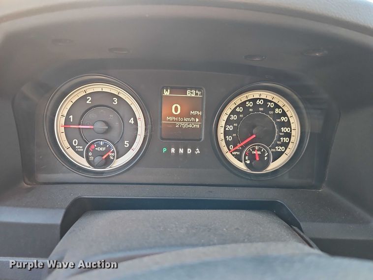 image for item EO4837 2014 RAM 5500 utility / service truck