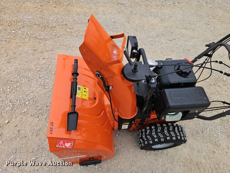 image for item EO4839 Husqvarna ST 227 snow blower