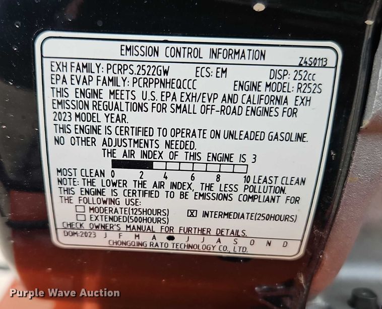 image for item EO4839 Husqvarna ST 227 snow blower