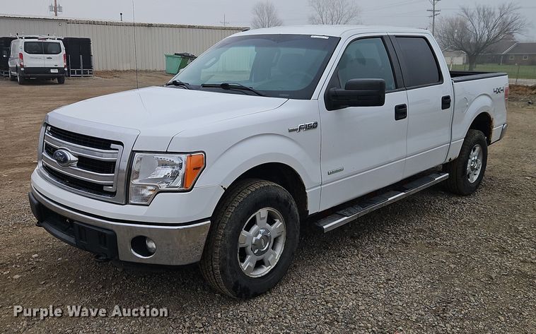 image for item EO4851 2014 Ford F150 XLT SuperCrew pickup truck