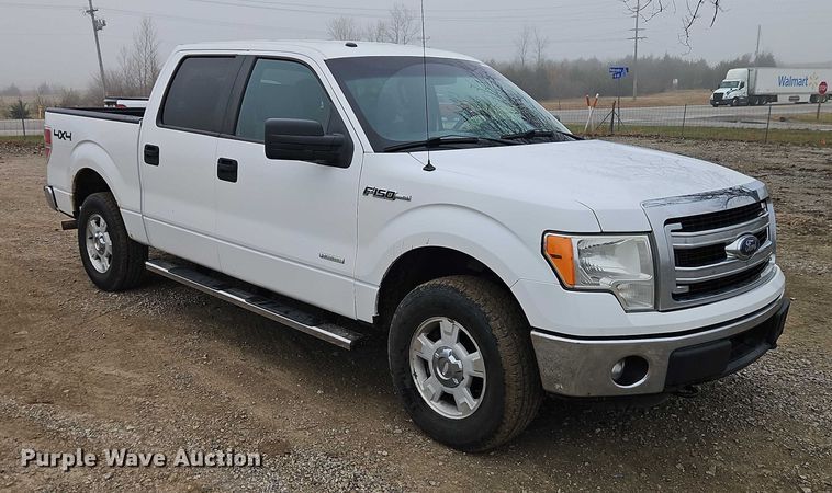 image for item EO4851 2014 Ford F150 XLT SuperCrew pickup truck