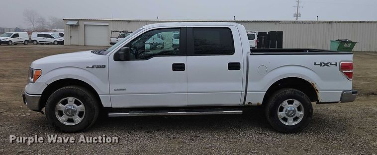 image for item EO4851 2014 Ford F150 XLT SuperCrew pickup truck